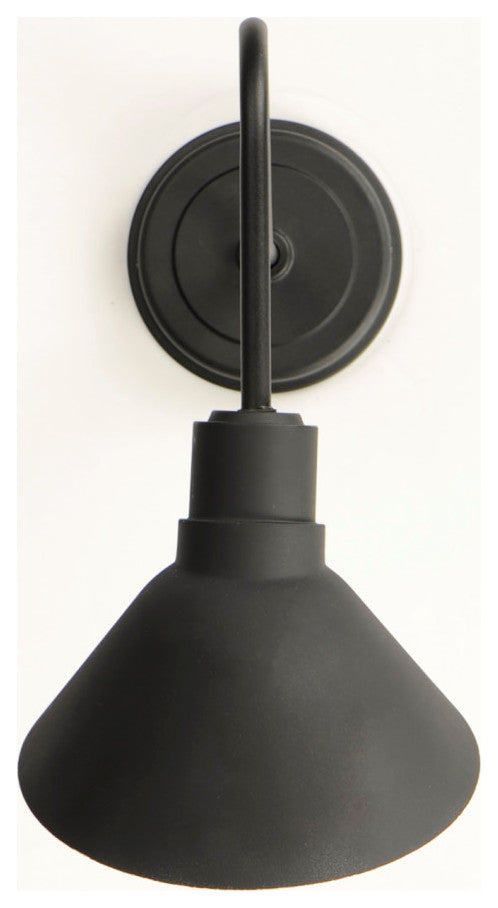 Maxim 10116 Signlite 14" Tall Outdoor Wall Sconce - Black