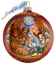 The Birth of the Bright Star Glass Ornament Limited Edition