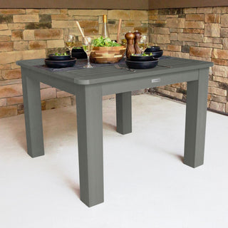 Square Dining Table, Coastal Teak
