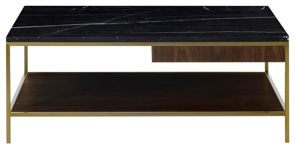 Sonder Living Chester Coffee Square Table | Large