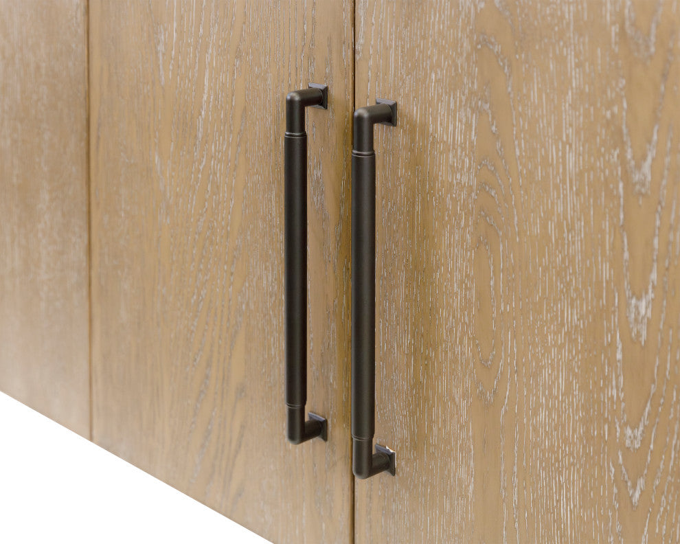 Modern Wood Sideboard, Dining Storage, TV Stand, Light Brown