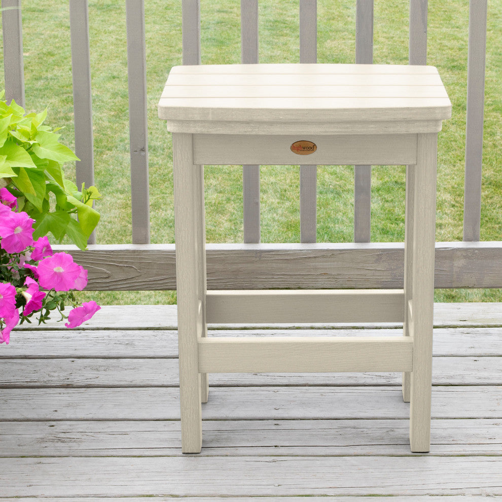 Lehigh Stool, Whitewash, Counter Height