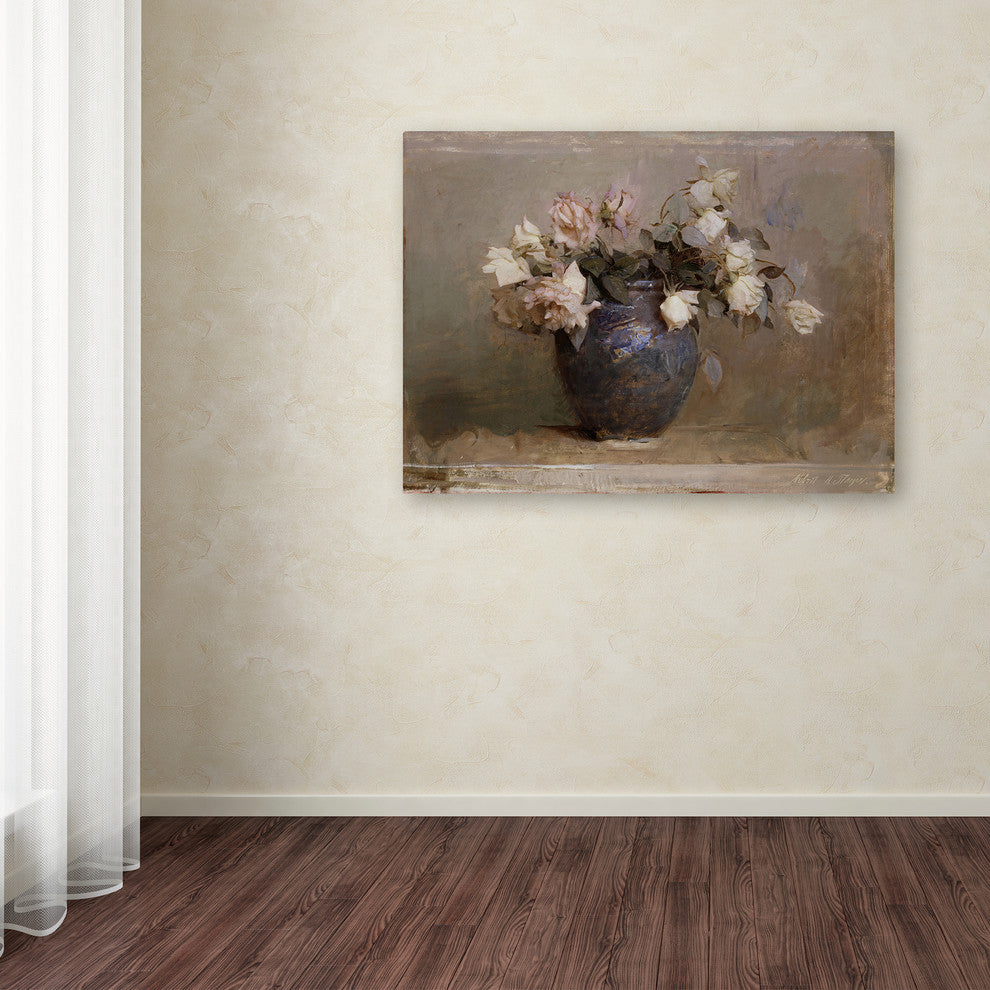 Abbott Handerson Thayer 'Roses' Canvas Art, 19 x 14