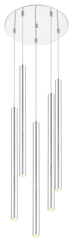 Forest 5-Light Chandelier In Chrome