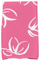 18x30", Eva Floral Print Hand Towels, Pink