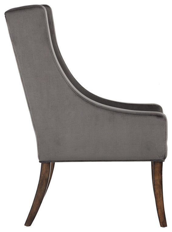 Aiden Dining Chair, Acacia, Pimlico Pebble Fabric