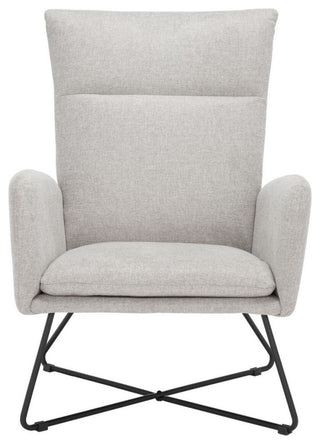 Safavieh Coleman Arm Chair, Light Grey