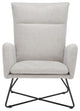 Safavieh Coleman Arm Chair, Light Grey