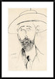 "Dermee" Framed Digital Print by Amedeo Modigliani, 26"x38"