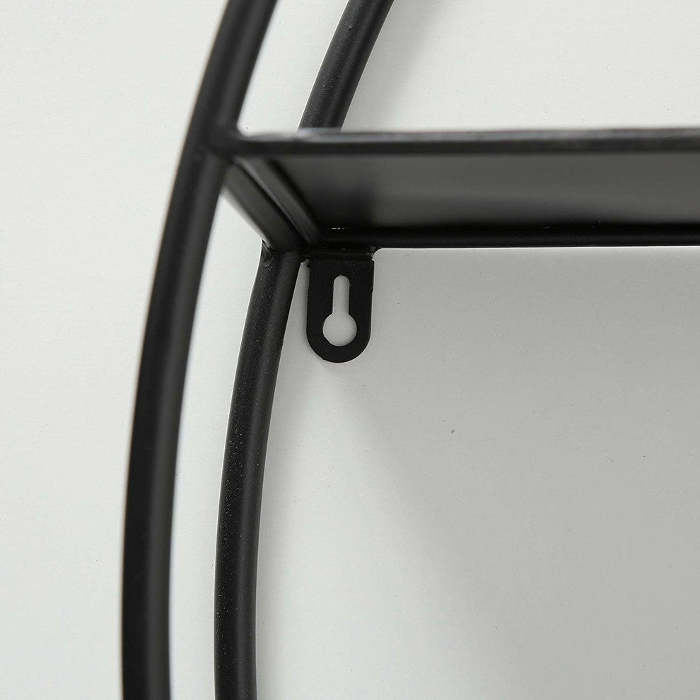 Round Floating Wall Shelf 29 Inches Diameter