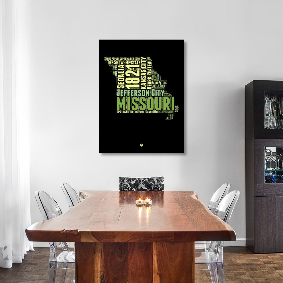 "Missouri Word Cloud 1" Fine Art Print