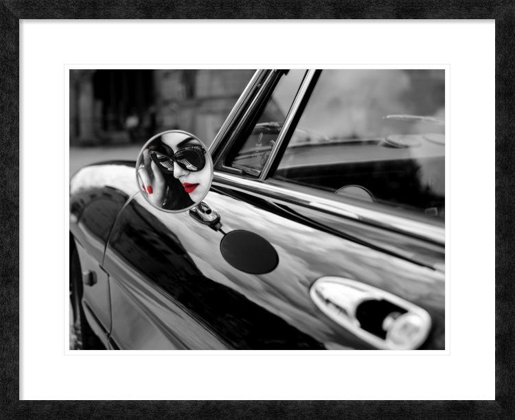 "Spyder Girl" Framed Digital Print by Lauren, 32x26"