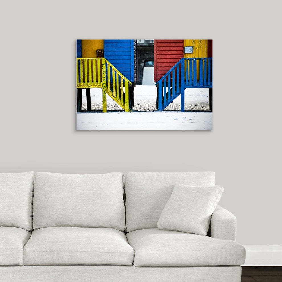 "Primaries" Wrapped Canvas Art Print, 36"x24"x1.5"