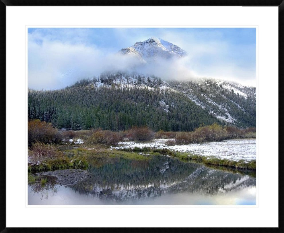 "Phi Kappa Mountain and Summit Creek, Idaho"  by Tim Fitzharris, 40x32"