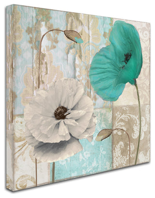 Color Bakery 'Beach Poppies III' Canvas Art, 35"x35"