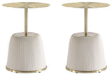 Manhattan Comfort Anderson End Table, Set of 2