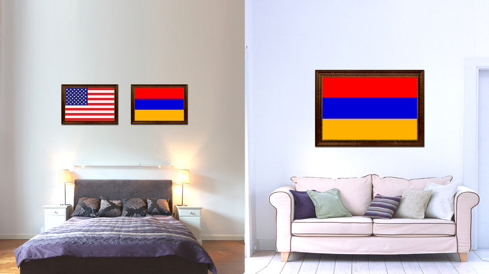 Armenia Country Flag Canvas Print, 15"x21"
