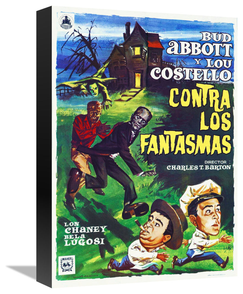 Abbott and Costello, Spanish, Meet The Ghosts, 11x16
