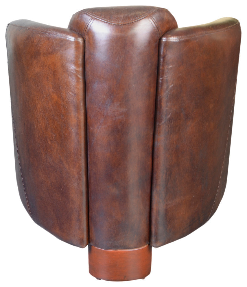 Retro Salzburg Club Chair Brown - Brown