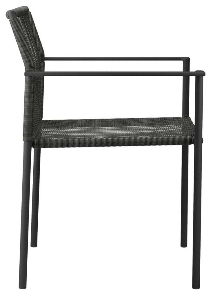 Lagoon Outdoor Patio Dining Armchairs Set of 2