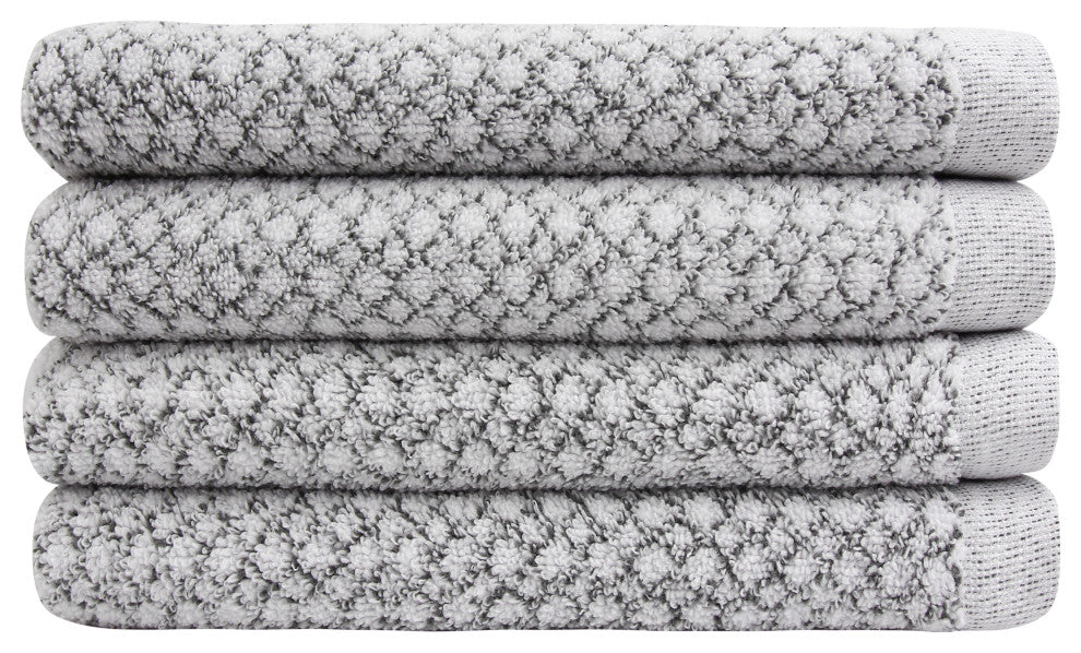Chip Dye Hand Towel 4-Pack, Marble