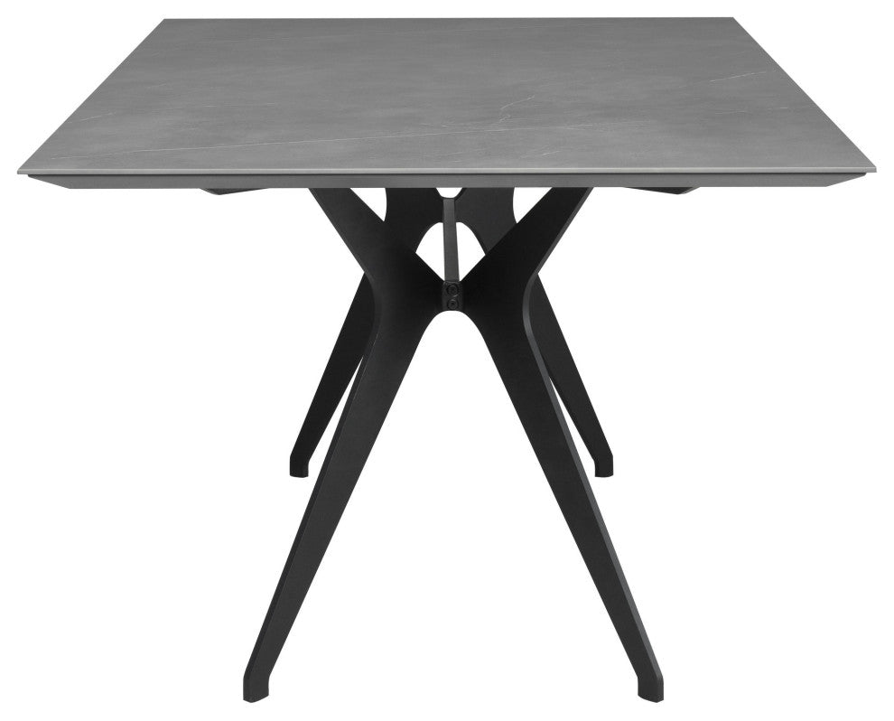 Daniele Grey Ceramic Dining Table, HGNE270