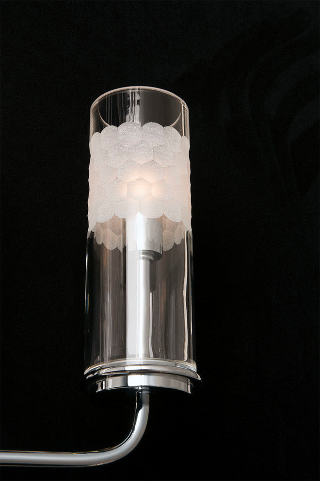 Wen2rth 3-Light, Wall Sconce, Polished Nickel