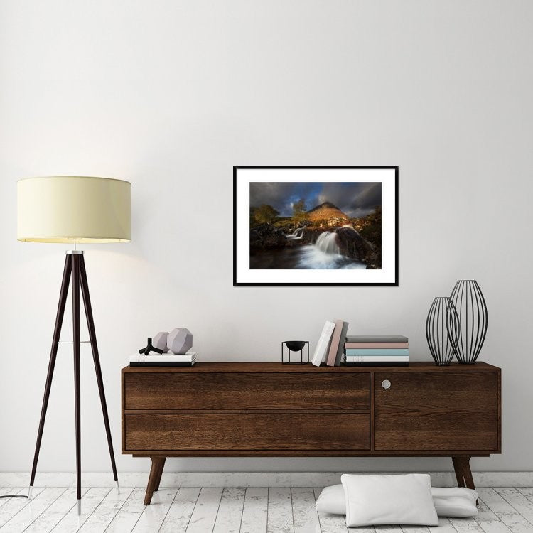 "Scotland" Framed Digital Print by Krzysztof Nowakowski, 38"x28"