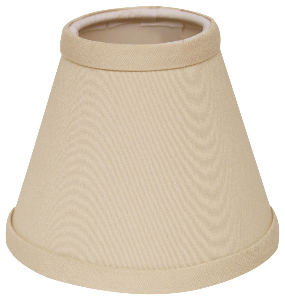 4" Slate Gray Set of 6 Chandelier No Slub Lampshades