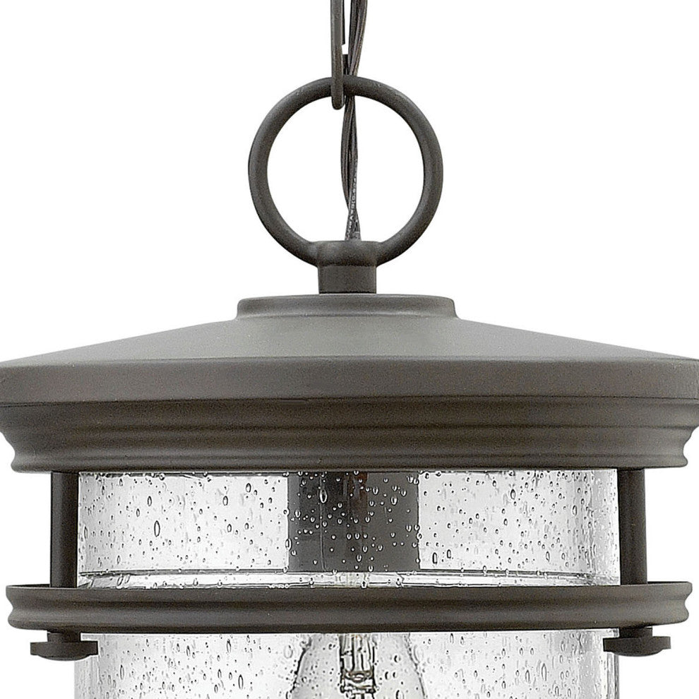Hinkley Hadley Medium Hanging Lantern, Buckeye Bronze