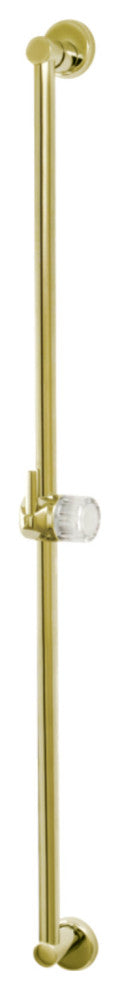 Kingston Brass 30" Brass Shower Slide Bar, Polished Brass