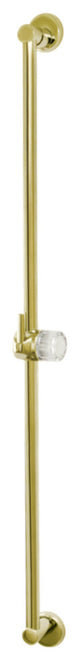 Kingston Brass 30" Brass Shower Slide Bar, Polished Brass