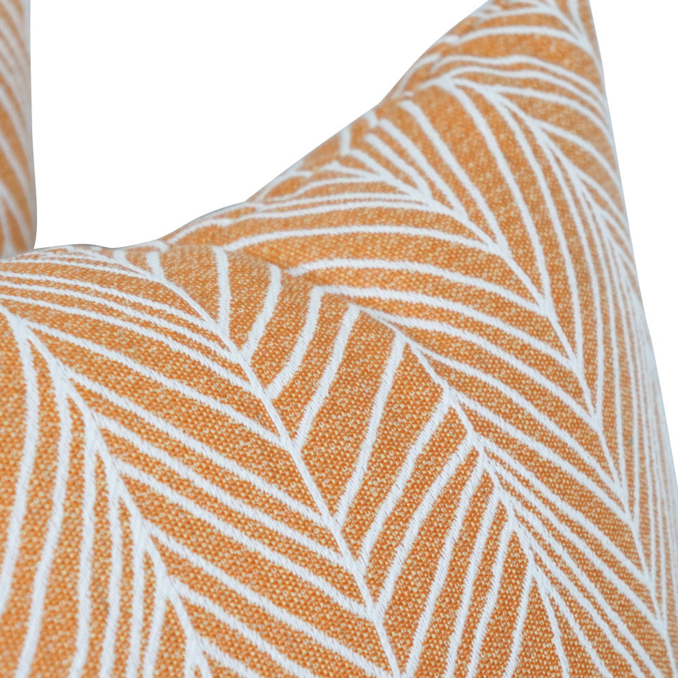 17" Jacquard Throw Pillows With Inserts, Set of 2, Demeter Bitter