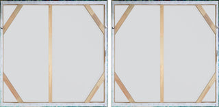 Playful Waves Diptych, 80"x40"