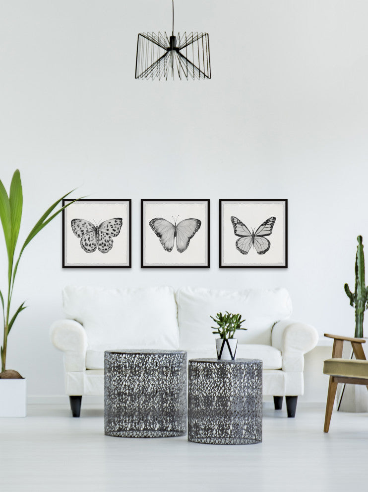 Spread Your Wings and Fly Triptych, 3-Piece Set, 12x12 Panels
