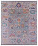 12' 3" X 14' 10" Turkish Oushak Hand-Knotted Wool Rug - Q16119
