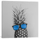 "Mr. Pineapple II" by Chelsea Victoria, Canvas Print, 37"x37"