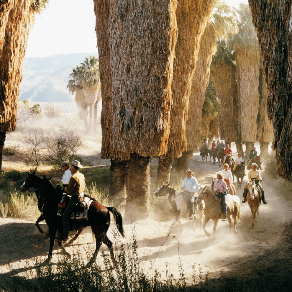 Palm Springs Riders By Slim Aarons