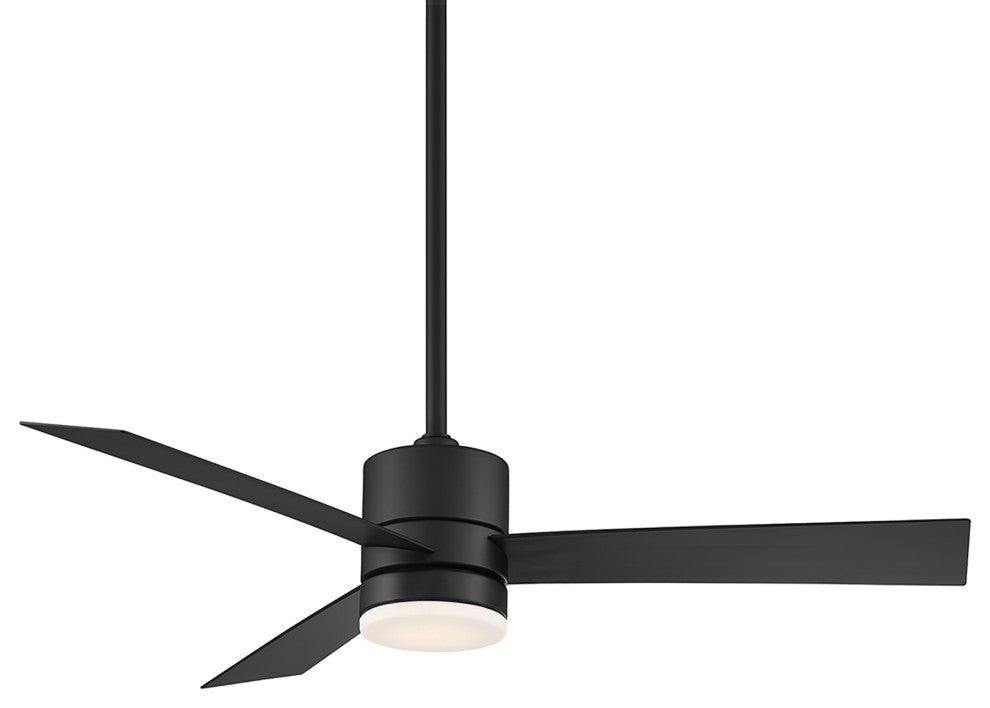 San Francisco Indoor/Outdoor 3-Blade Smart Ceiling Fan 52" Matte Black With Kit