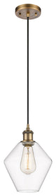 Innovations 516-1P-BB-G652-8 1-Light Mini Pendant, Brushed Brass