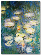'Water Lilies V, 1840-1926' Canvas Art by Claude Monet