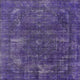 Ahgly Company Indoor Square Mid-Century Modern Area Rugs, 3' Square