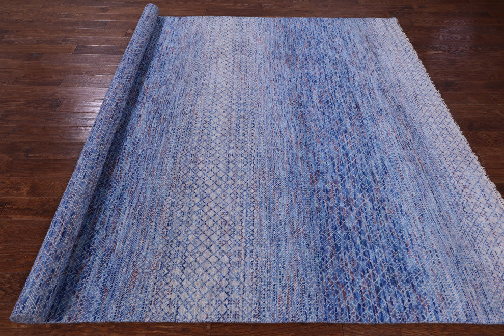 Savannah Grass Hand Knotted Wool Rug 8' 1" X 10' 3" - Q13199