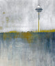 "Seattle Horizon Two" Metal, 20"x24"