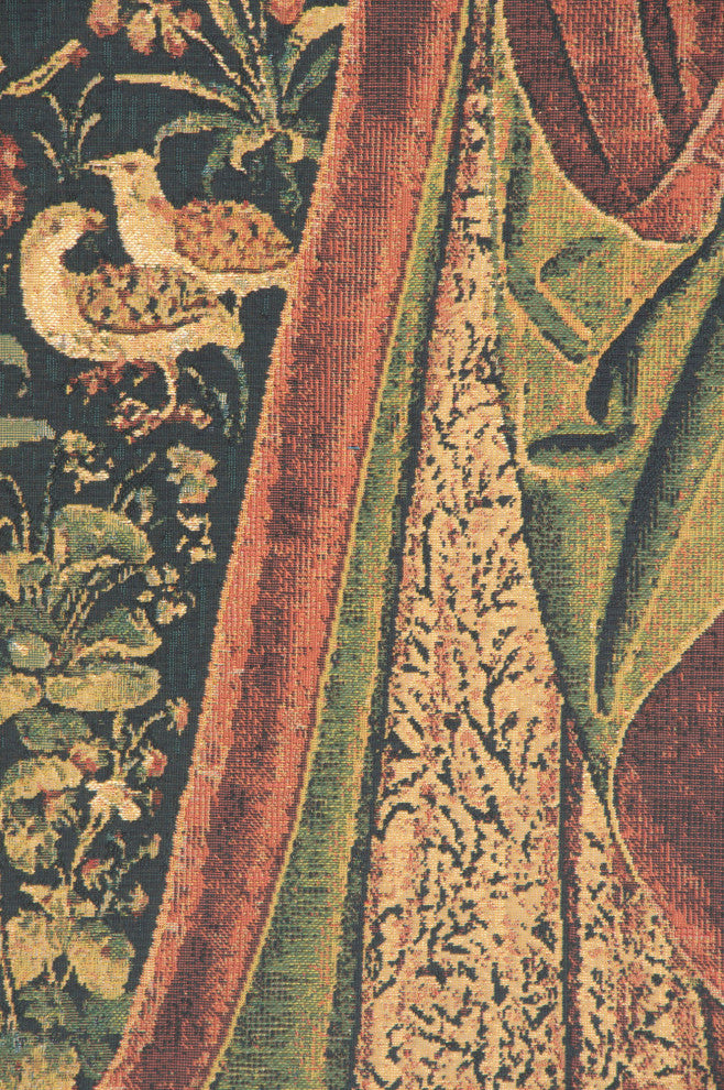 Promenade I Left Panel Belgian Wall Tapestry