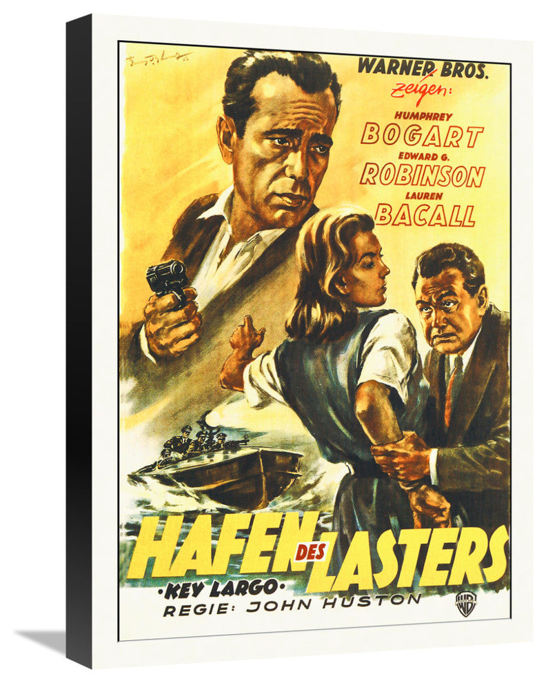 "Key Largo" Stretched Canvas Giclee by Hollywood Photo Archive, 16x22"