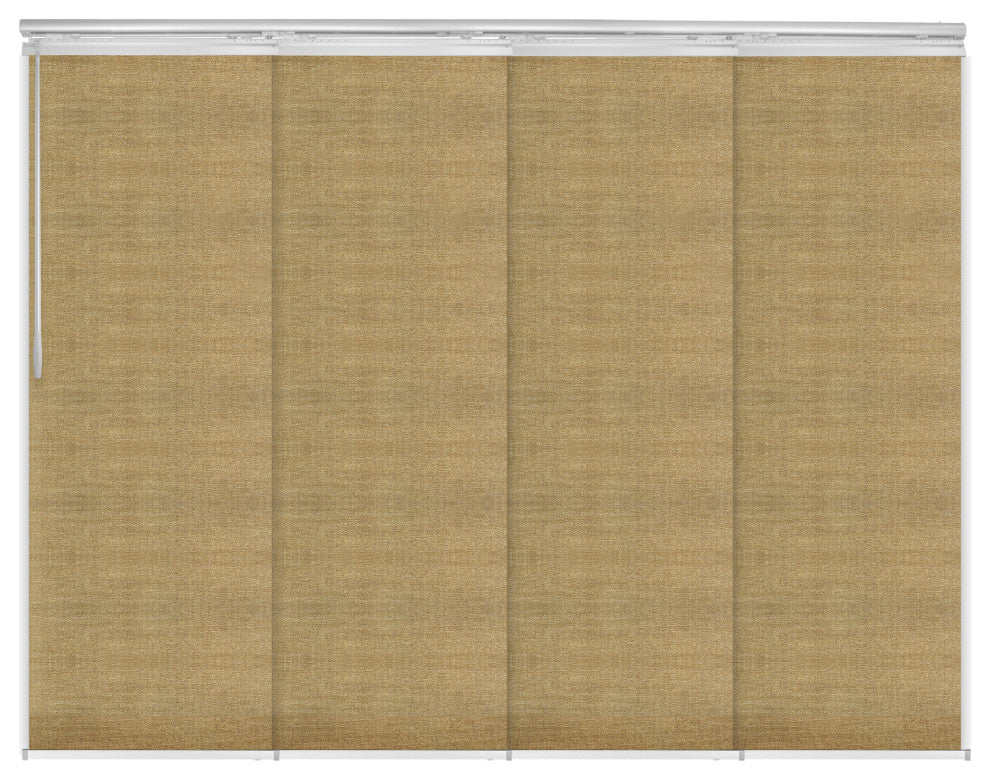 Daffodil 4-Panel Track Extendable Vertical Blinds 48-88"W