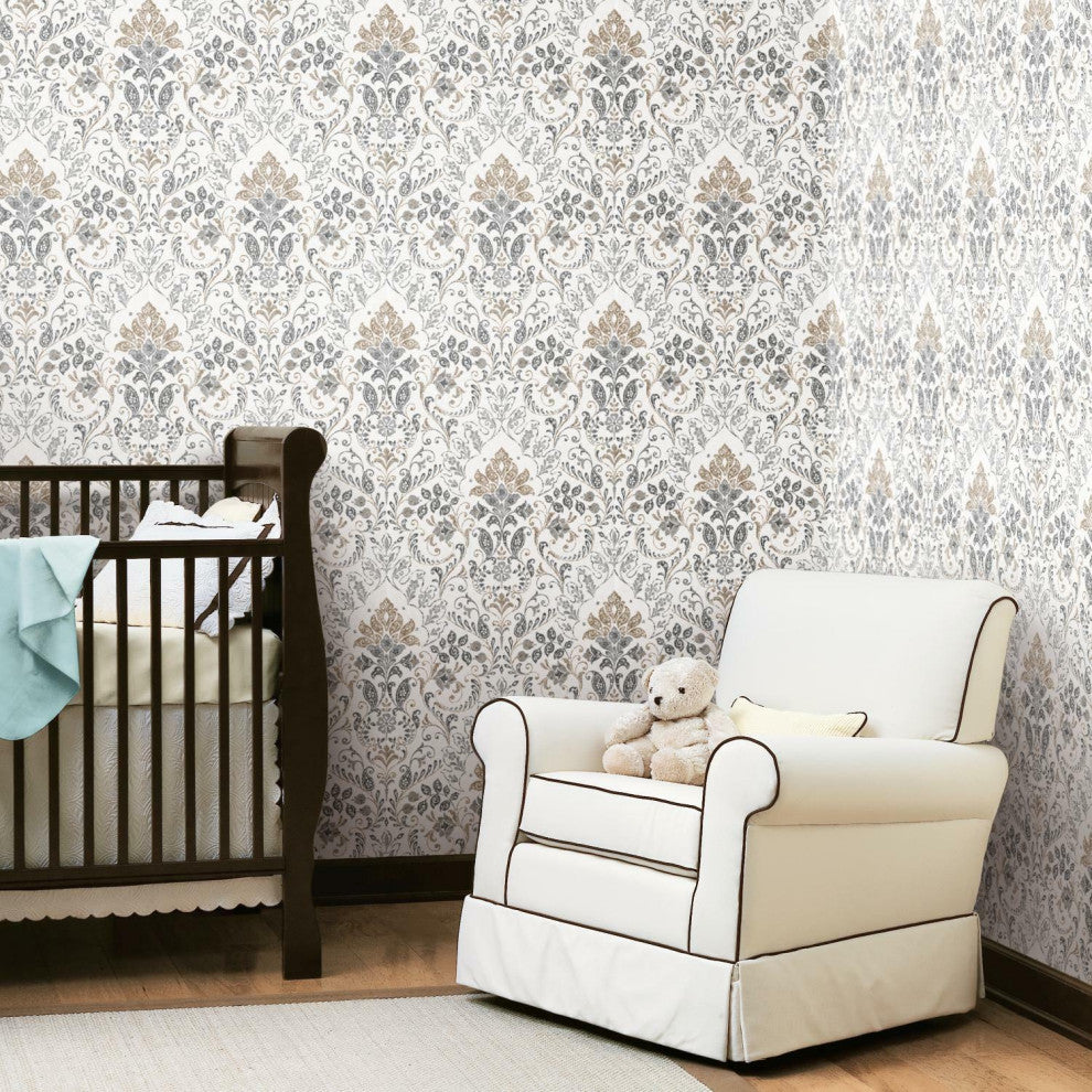 Persian Damask Peel & Stick Wallpaper