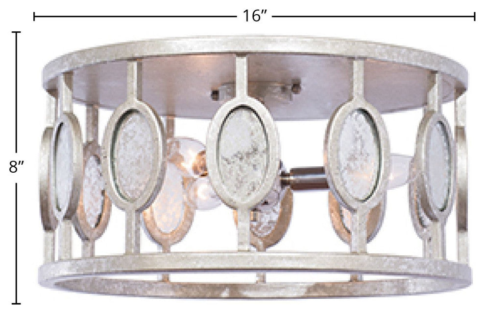 Palomar 3 Light Flush Mount