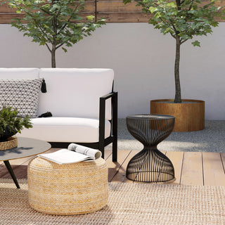 Nicola Outdoor Metal Side Table